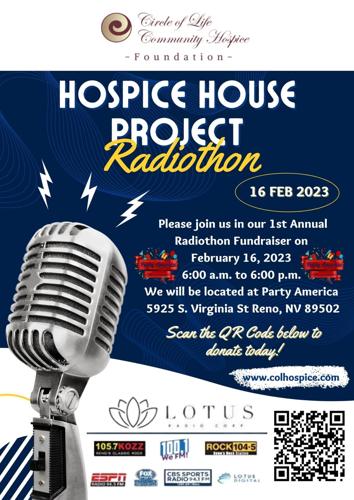 Radiothon for hospice house