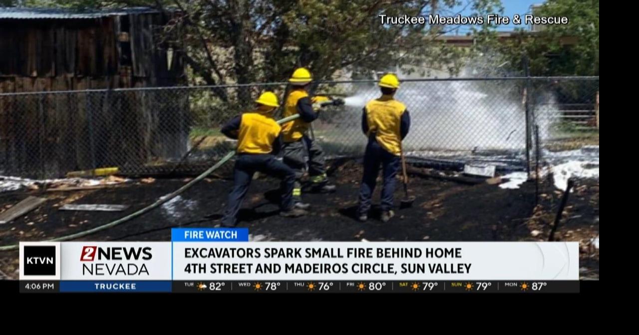 Crews Respond to Brush Fire in Sun Valley | News | 2news.com