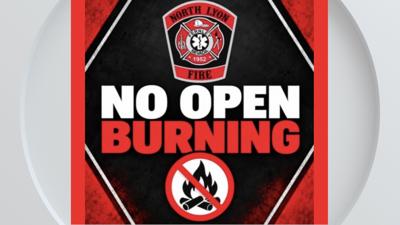 North Lyon Fire no open burning