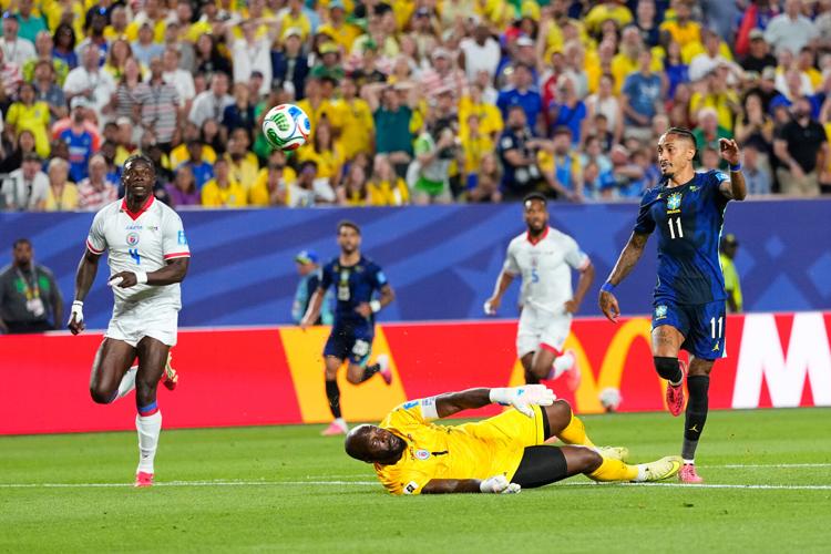 Haiti Brazil WCup Soccer