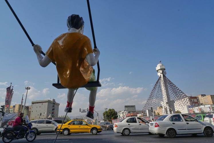 APTOPIX Iran Daily Life