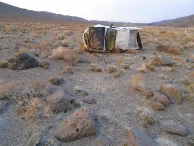 NHP: Rollover Crash Kills California Man on US 6 in Esmeralda County