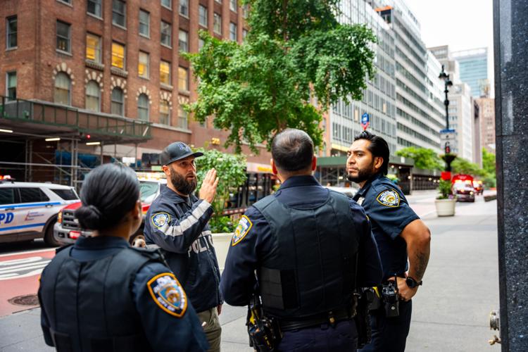 APTOPIX NYC Building Collapse Risk