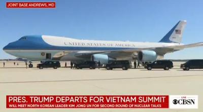 President Trump Heads to Vietnam for Second Summit With Kim
