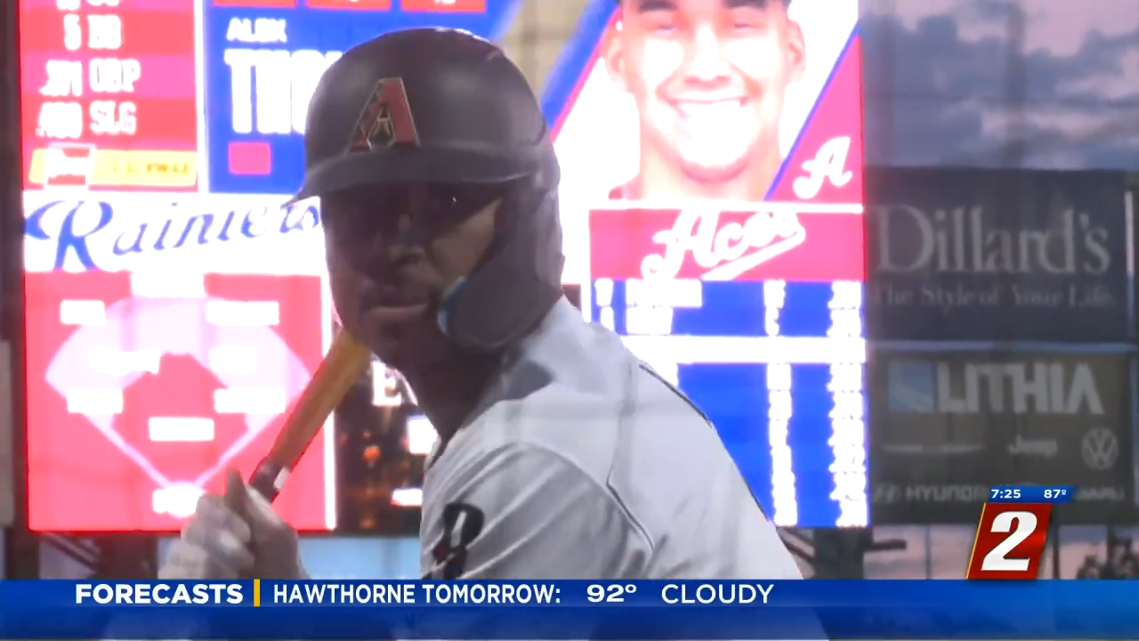 Kyle Lewis continues to rake with the Reno Aces