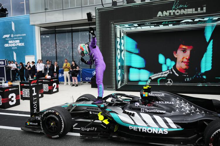 APTOPIX F1 Miami GP Auto Racing