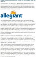 Allegiant Airlines to Get $171.9 Million in COVID-19 Relief Funds