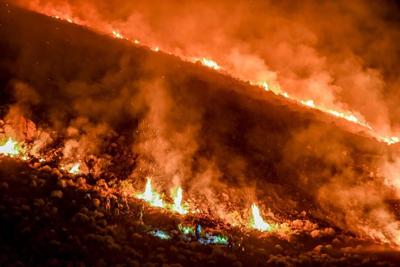 Fire on Rattlesnake Mountain Contained; No Homes Threatened