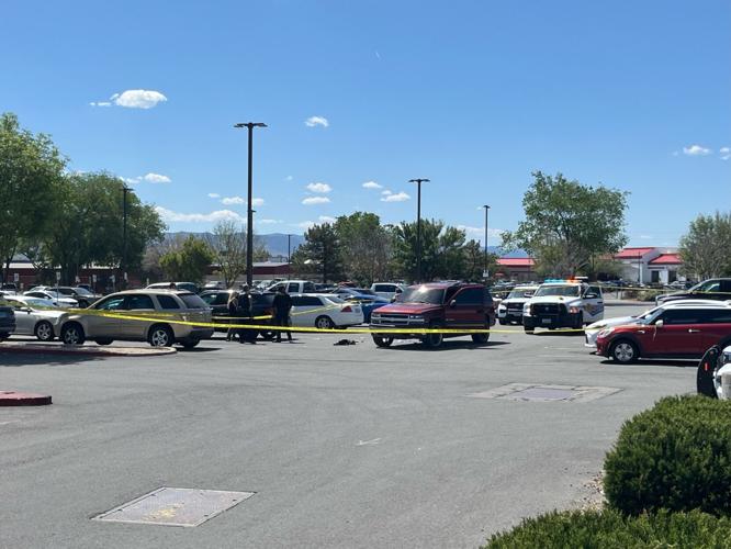 Police activity outside Baldini's Casino in Sparks