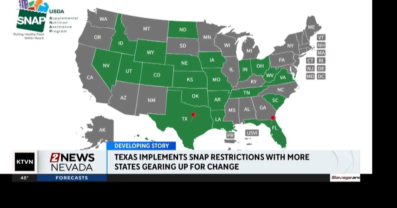 More states are implementing changes to their SNAP programs | National ...