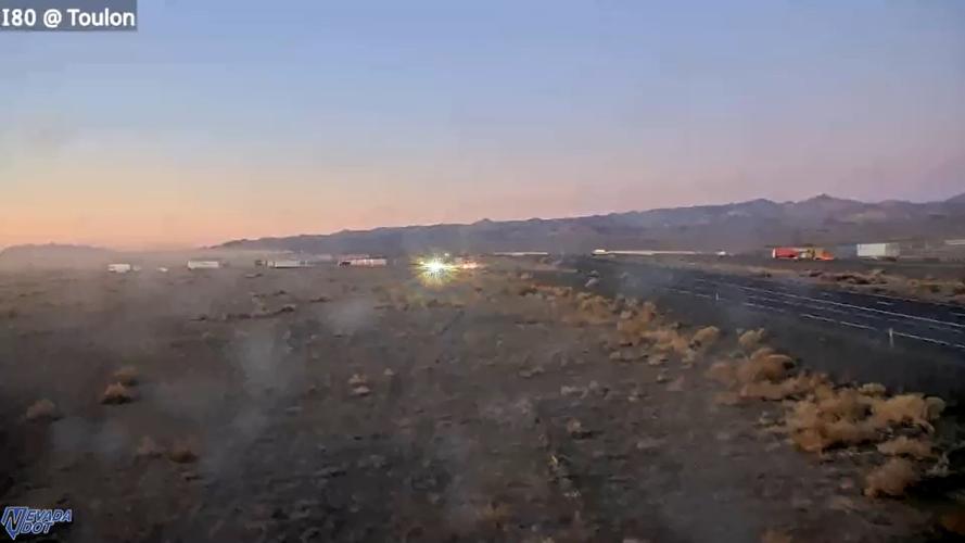 I-80 west near Toulon - daylight