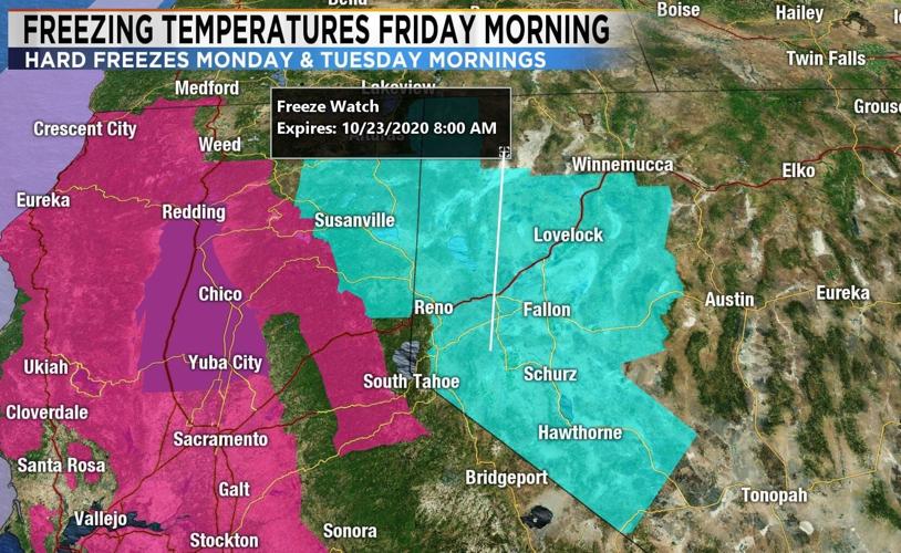 Area Freeze Watch Early Friday Morning