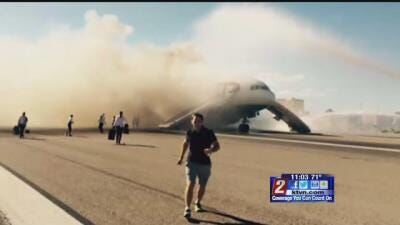 Plane That Caught Fire in Las Vegas Was Accelerating for Takeoff