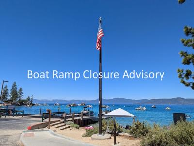 Sand Harbor Boat Ramp Closure