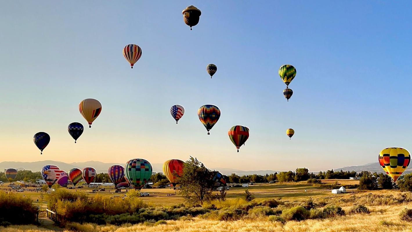 Great Reno Great Reno Balloon Race fills the skies above Reno | Local News | 2news.com