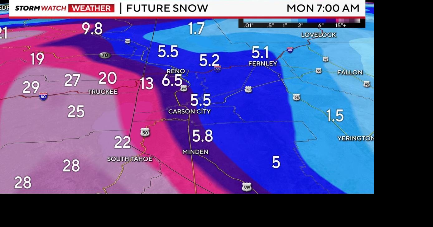 Another Winter Storm Starts Sunday Through Monday | News | 2news.com