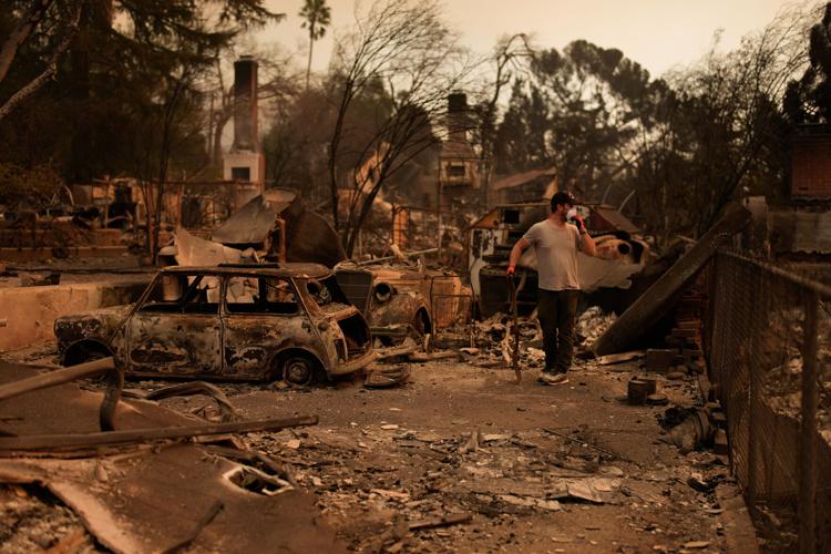 Climate LA Wildfires Air Pollution