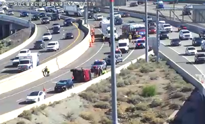 crash I-580 at the bowl
