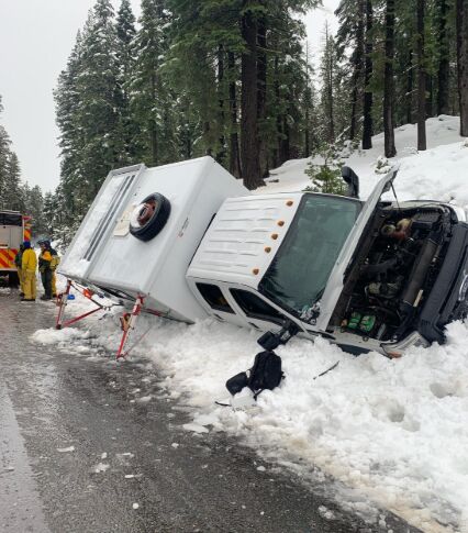Crews Respond To Extrication Crash Near West Shore Of Tahoe Monday