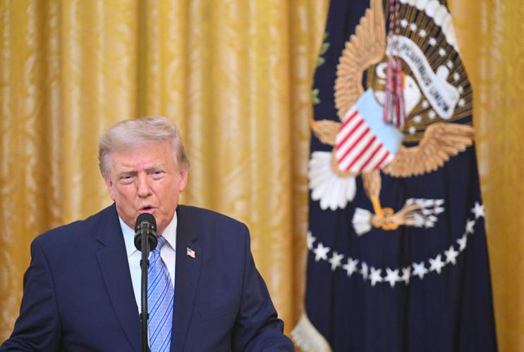 APTOPIX Trump Speech