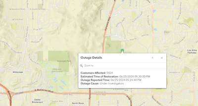 Power Outage in Sparks