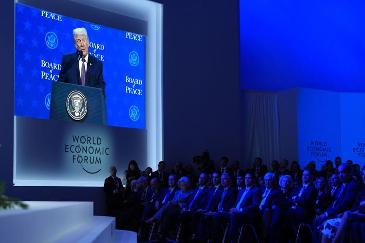 Switzerland Davos Trump