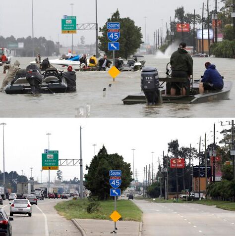 Photos Show Houston's Devastation, Recovery From Harvey