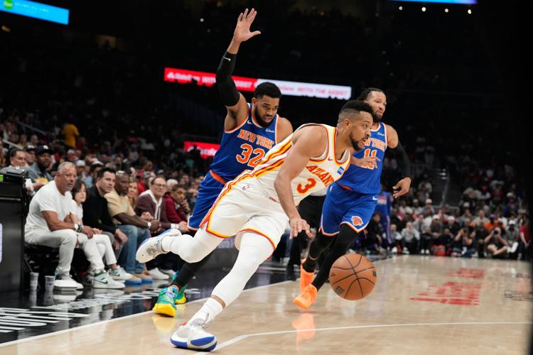 Knicks Hawks Basketball