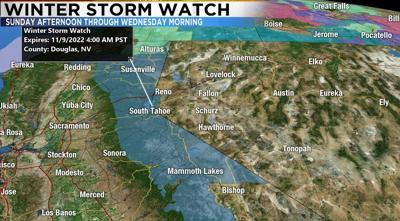 Winter Storm Watch, November 4