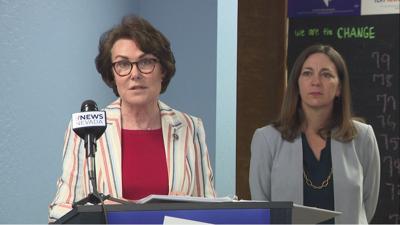 Sen. Jacky Rosen touts record fighting insider trading and dark money in congress