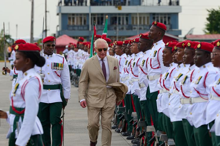 Guyana Britain Royal Visit