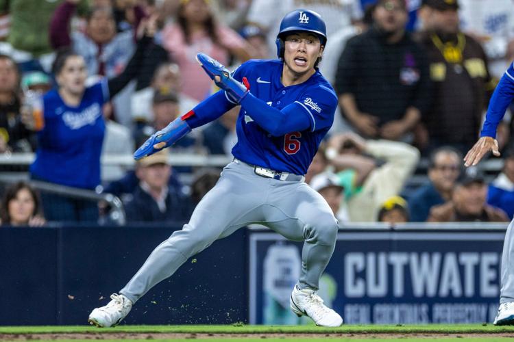 Dodgers Padres Baseball