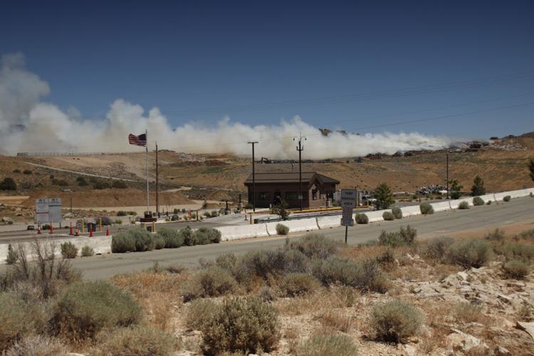 Carson Landfill fire 2