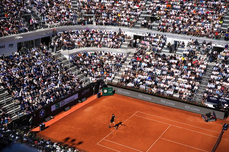 APTOPIX Italian Open Tennis