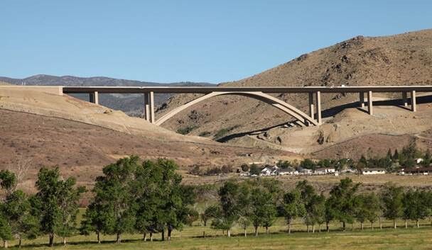 Lane Closures on I-580 South of Mt. Rose Hwy for Routine Bridge Inspections Start Monday