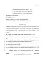 Alaska House Denali bill