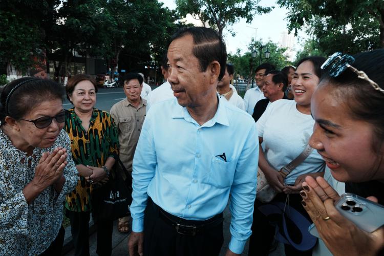 Cambodia Oposition Leader