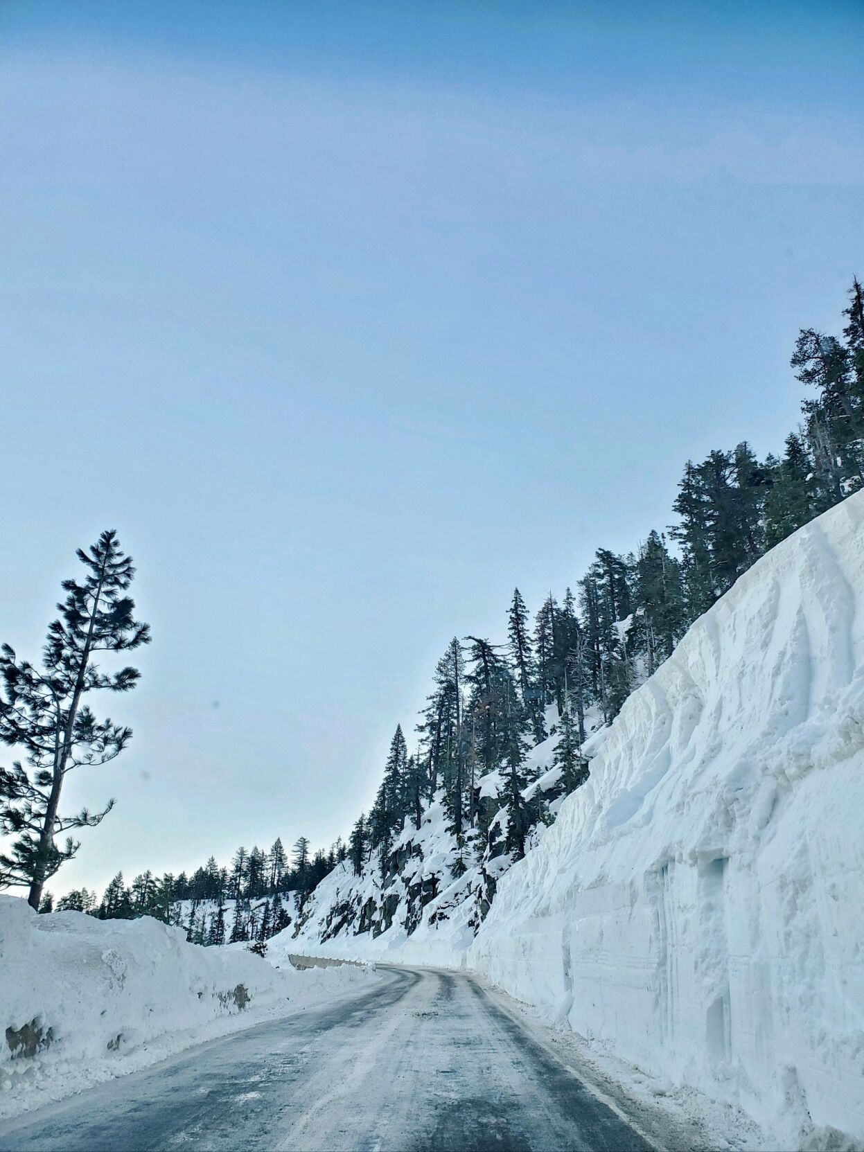 State Highway 89 Back Open around Emerald Bay