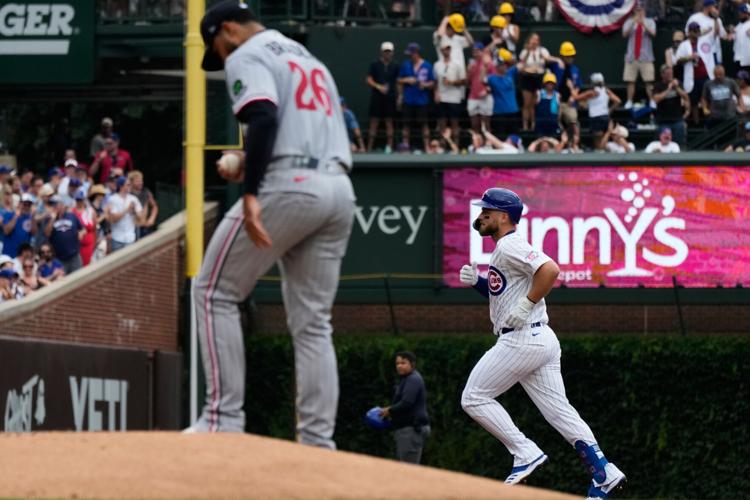 Twins Cubs Baseball