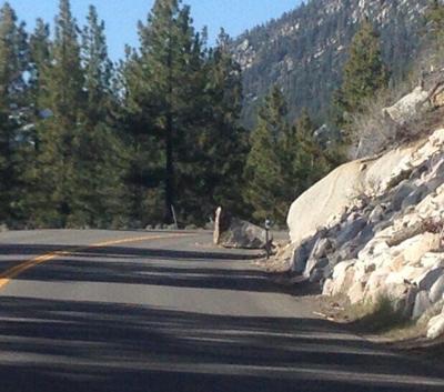Boulder Blocking Road at SR 28 and Chimney Beach Removed, Roadway Open
