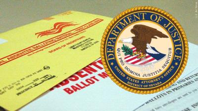 DOJ sues Nevada over voter records