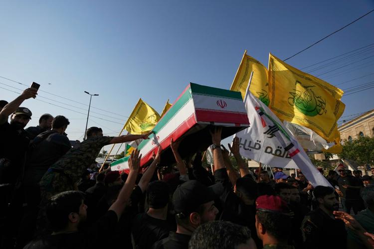 Funerals for Iraq’s Popular Mobilization Forces fighters, in photos