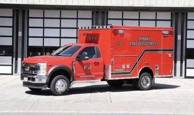 Sparks Fire Department truck