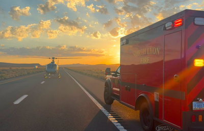 Rollover crash near Fernley