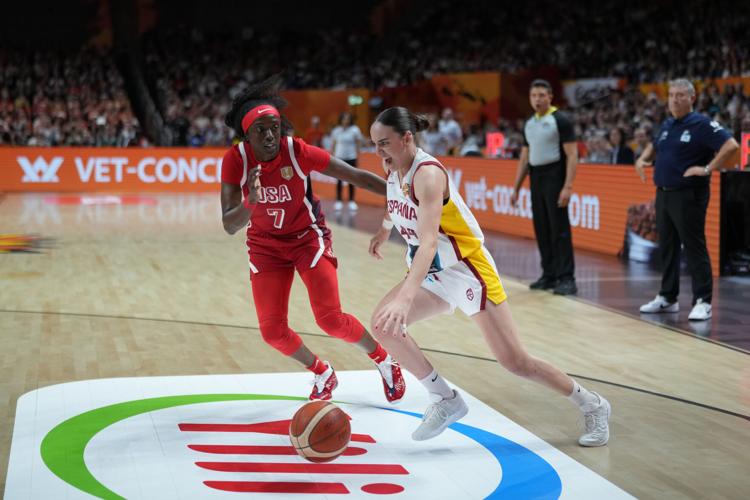 WCup Spain United States Basketball