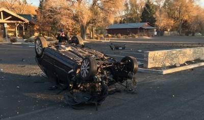 Crash Closes Part Of 395 Alternate, Damages Power Poles