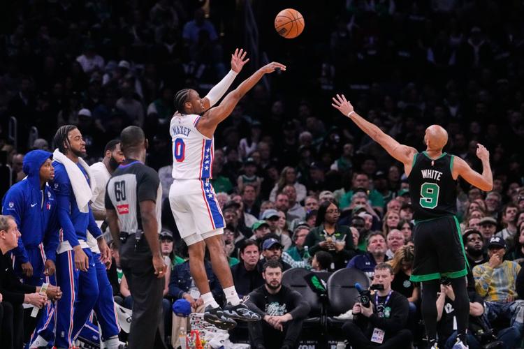 76ers Celtics Basketball