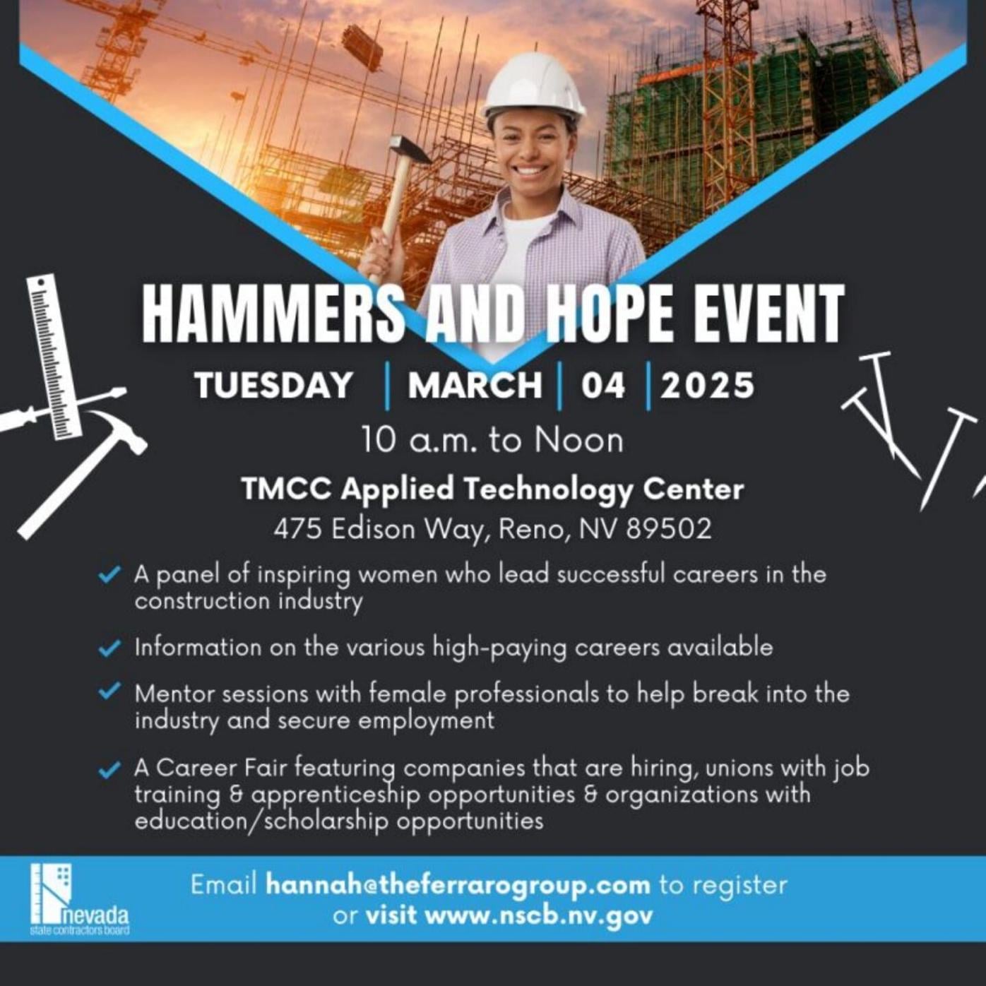 Hammers & Hope Flyer