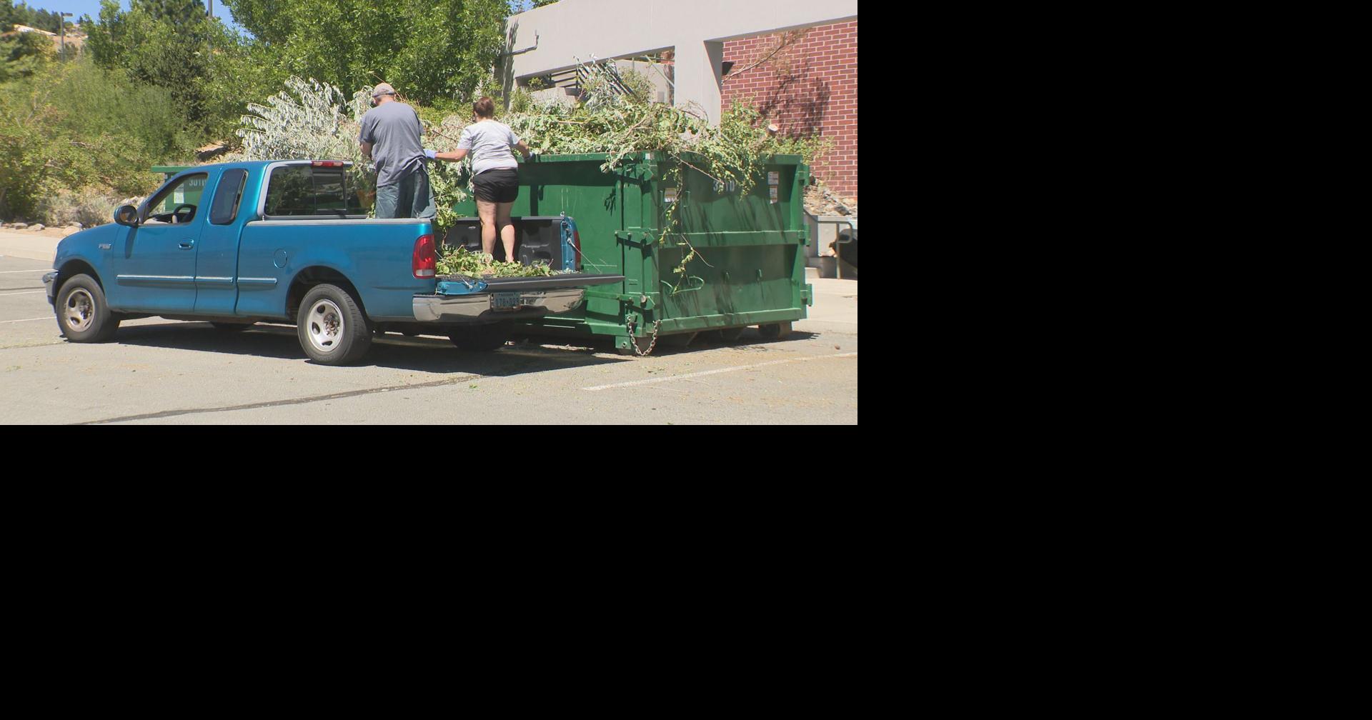 Last chance to use Reno Fire Department vegetation dumpster program