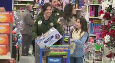 Hundreds of Kids Show Up For "Shop with the Sheriff" Event